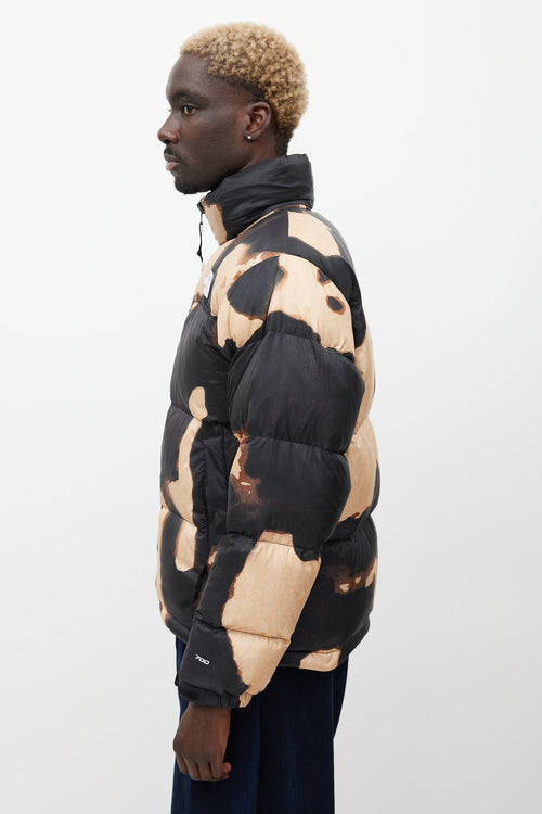 Supreme X The North Face Black & Brown Down Puffer
