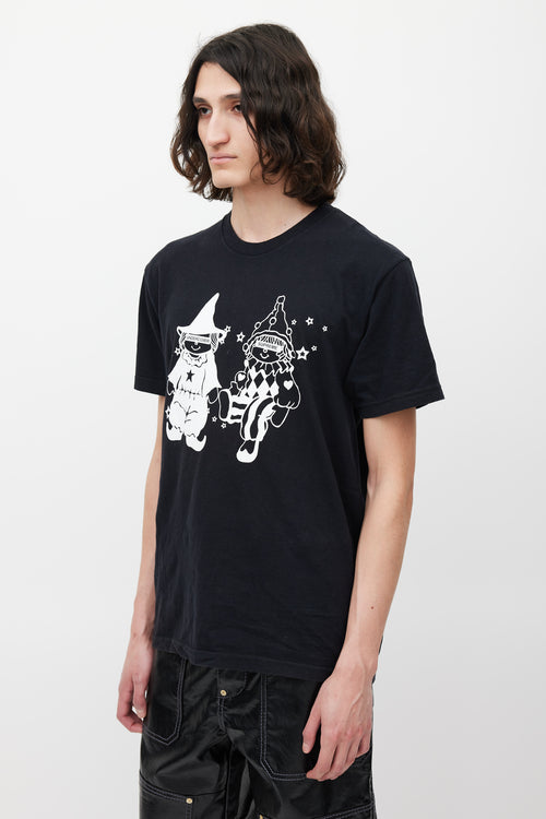 Supreme X Undercover Black & White Clown T-Shirt