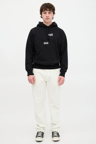 Supreme X Comme des Garçons Split Box Logo Hoodie