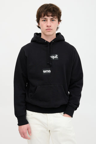 Supreme X Comme des Garçons Split Box Logo Hoodie