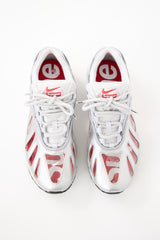 Supreme X Nike Silver & Red Air Max 96 Sneaker