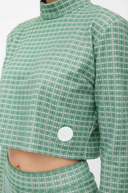 Suzanne Rae Green Plaid Co-Ord Set