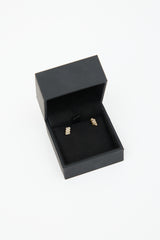 Suzanne Kalan 14K Yellow Gold & White Topaz Stud Earrings