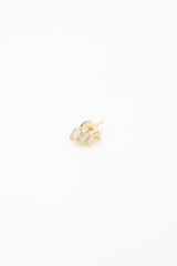 Suzanne Kalan 14K Yellow Gold & White Topaz Stud Earrings