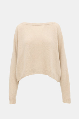 Suzie Kondi Cashmere Bateau Sweater