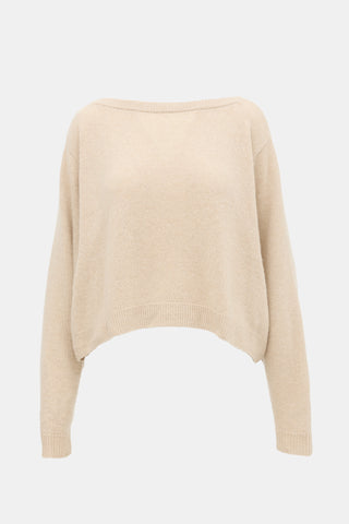 Suzie Kondi Cashmere Bateau Sweater