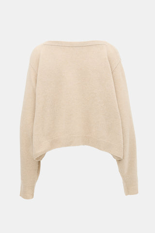 Suzie Kondi Cashmere Bateau Sweater