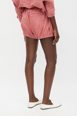 Suzie Kondi Pink Linen Co-Ord Set