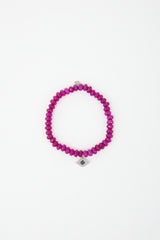 Sydney Evan Beaded Eye Bracelet