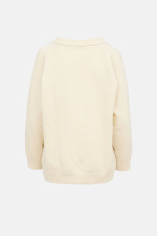Alexander Wang Wool Blend V-Neck Sweater
