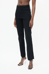 T by Alexander Wang Black & White Logo Trouser
