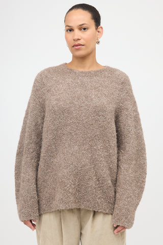 Tanya Taylor Bouclé Dutton Sweater