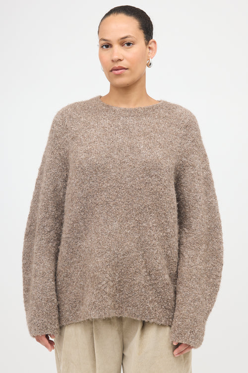 Tanya Taylor Bouclé Dutton Sweater