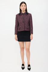 Prada 2015 Wool Tweed Jacket