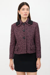 Prada 2015 Wool Tweed Jacket