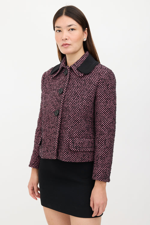 Prada 2015 Wool Tweed Jacket