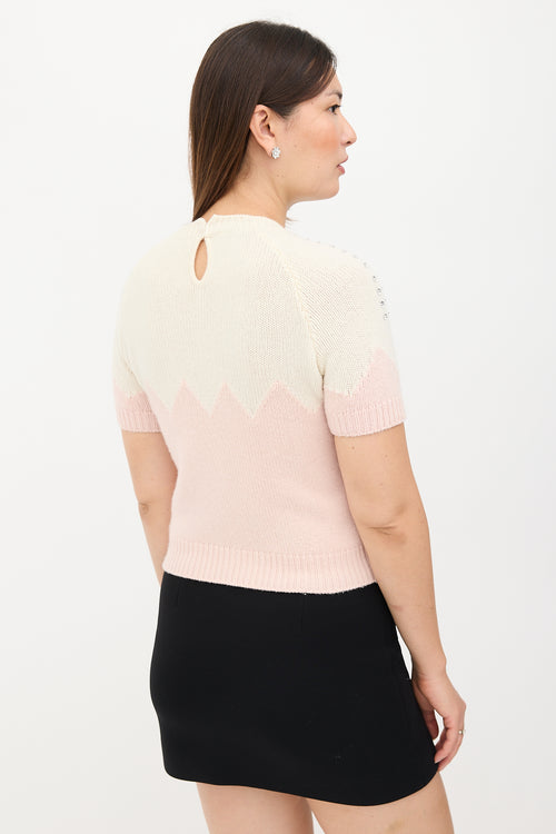 Miu Miu 2018 Embellished Sweater