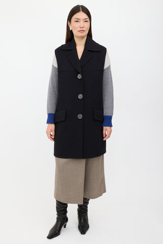 Marni Wool & Cashmere Vest Coat