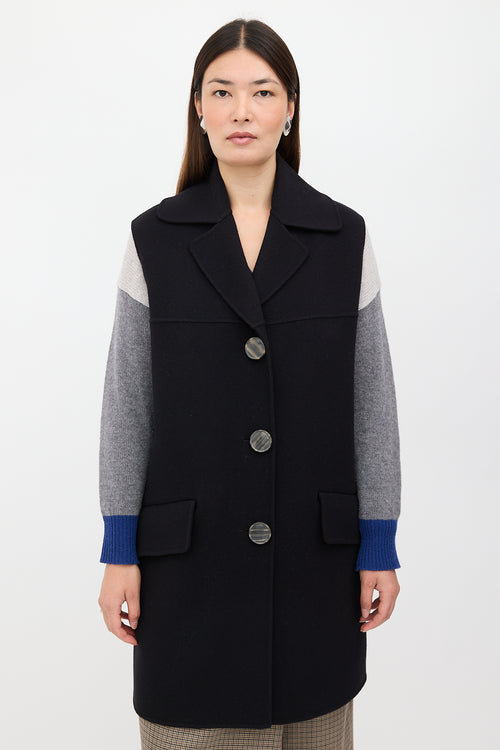 Marni Wool & Cashmere Vest Coat