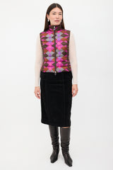Emilio Pucci Down Printed Puffer Vest