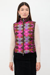 Emilio Pucci Down Printed Puffer Vest