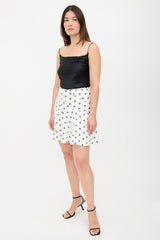 JW Anderson Crepe Printed Mini Skirt