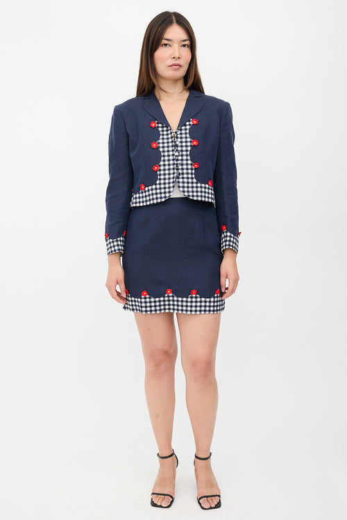 Moschino Cheap & Chic Vintage Linen Jacket