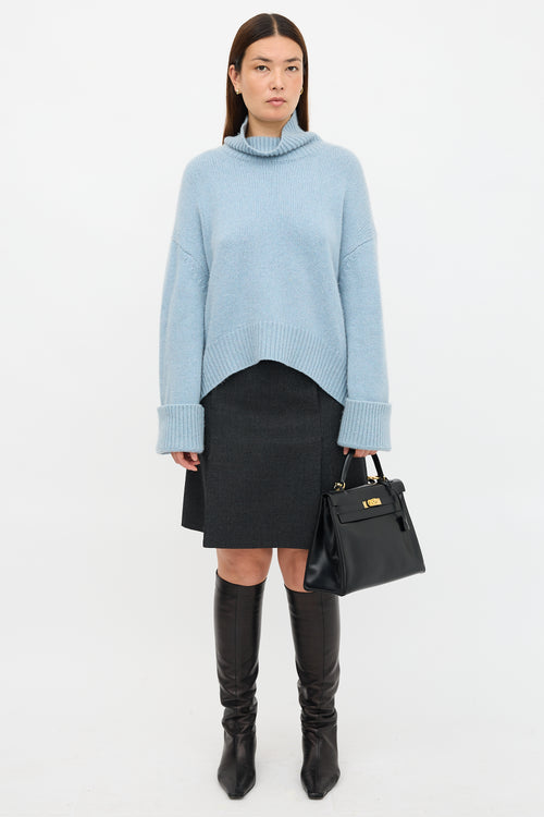 Hermès Vintage Noir H Box Kelly Sellier 32 Bag