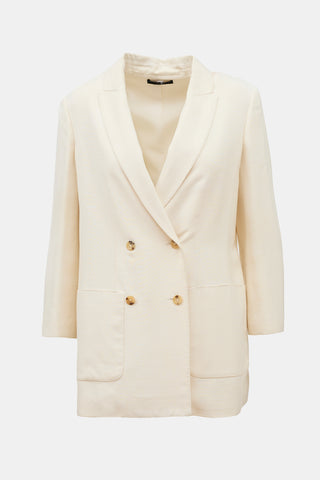 The Row Double Breasted Blazer