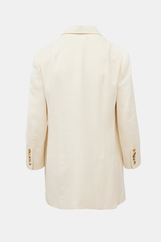 The Row Double Breasted Blazer