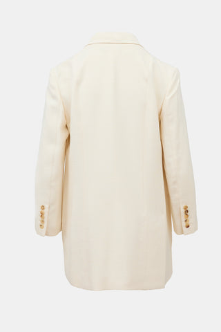 The Row Double Breasted Blazer