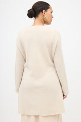 The Row Cashmere Tie Sweater