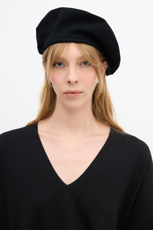 The Row Elasticized Beret