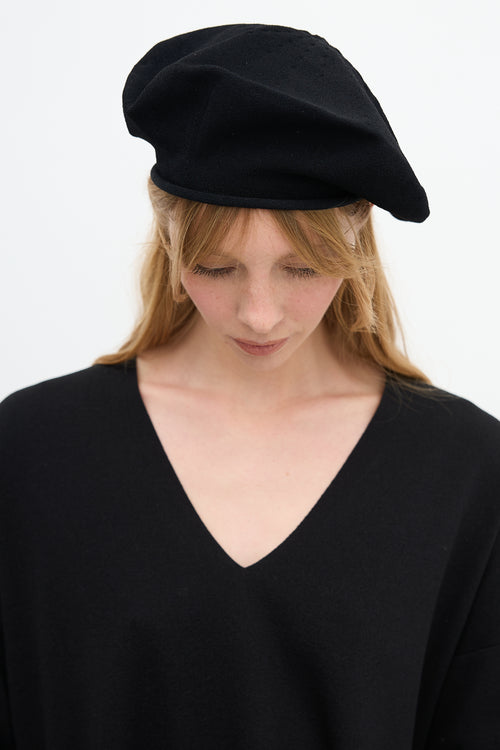 The Row Elasticized Beret
