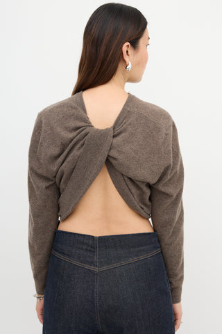The Row Laris Twist Sweater