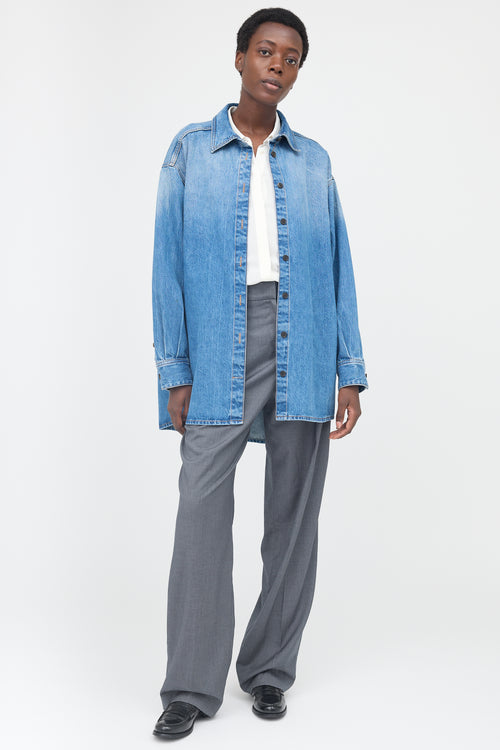 The Row Denim Frannie Shirt