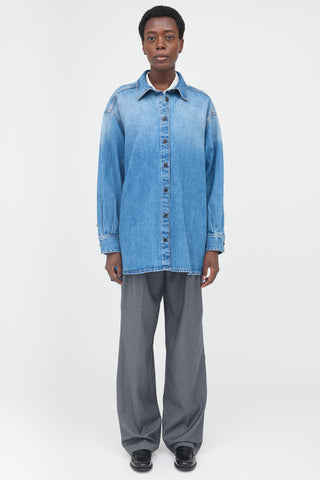 The Row Denim Frannie Shirt