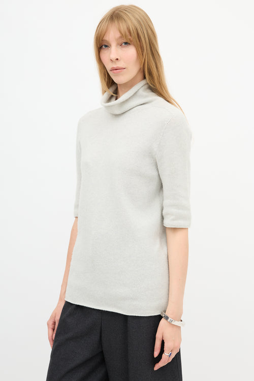 The Row Short Sleeve Sweater