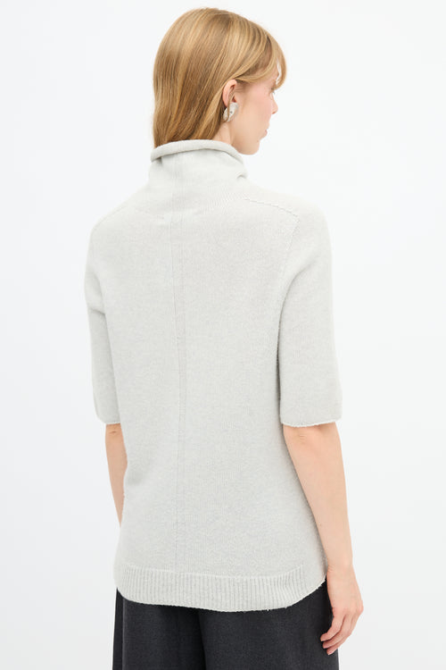 The Row Short Sleeve Sweater