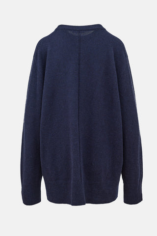 The Row Wool & Cashmere Sibem Sweater