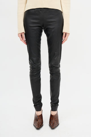 The Row Leather Legging