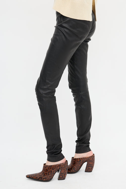 The Row Leather Legging