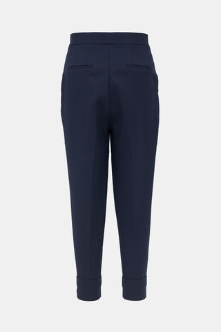 The Row Wool Slim Leg Trouser