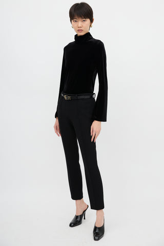 The Row Wool Pintuck Trouser