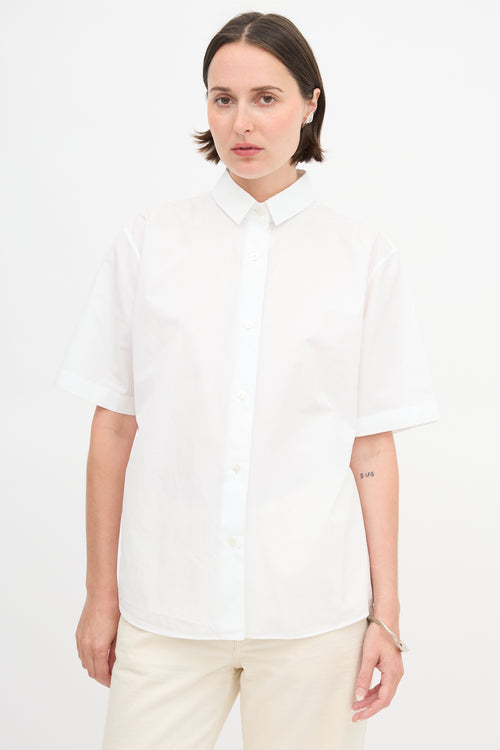 The Row Poplin Patrick Shirt