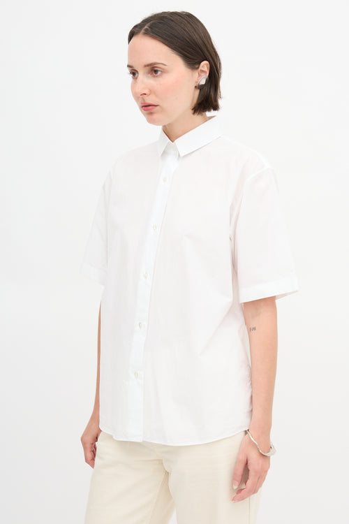 The Row Poplin Patrick Shirt