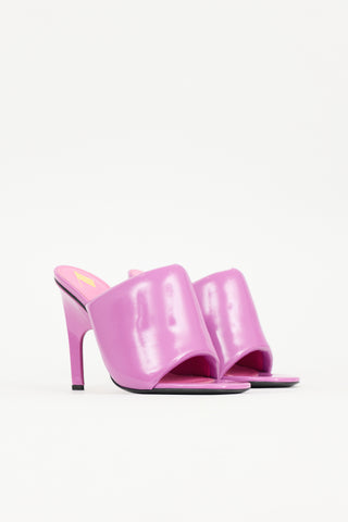 The Attico Leather Rem Mule