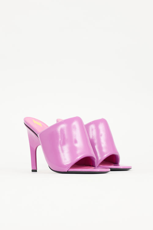 The Attico Leather Rem Mule