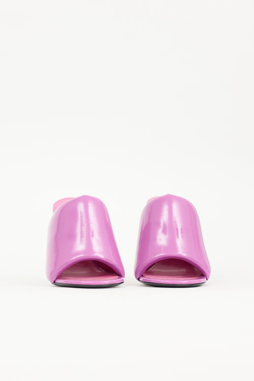 The Attico Leather Rem Mule