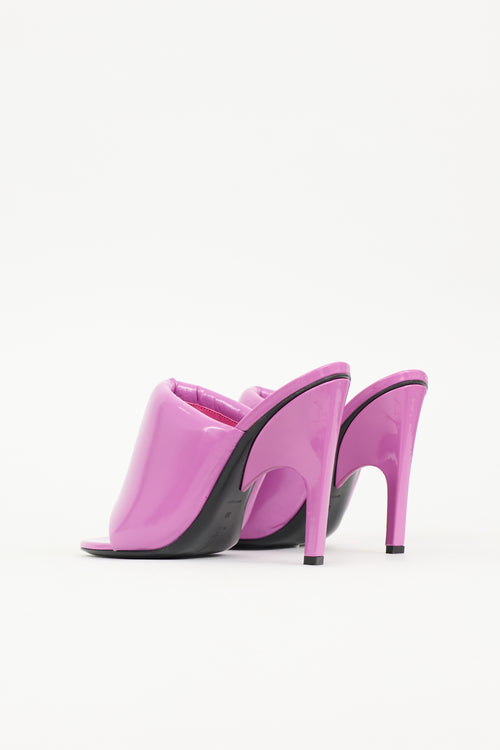 The Attico Leather Rem Mule